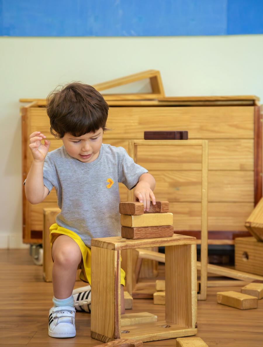 STEAM activity in Escola Eleva Brasília's Kindergarten in Asa Sul